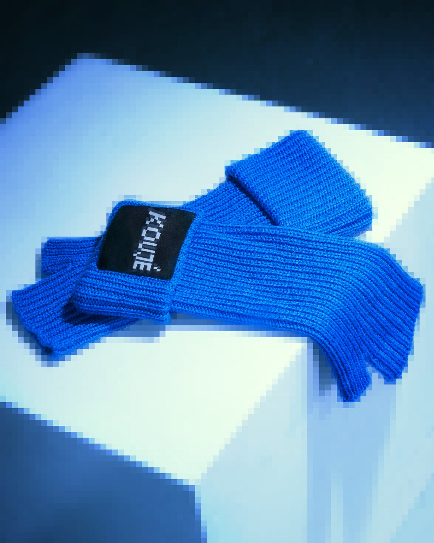 MITAINES BLEU & BLANCHE