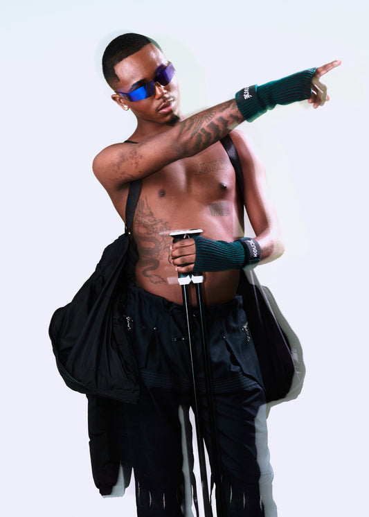 MITAINE VERTE & AUBERGINE